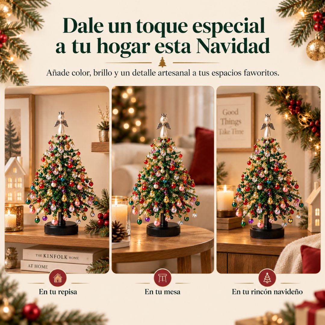 Kit para Crear tu Propio Árbol de Navidad